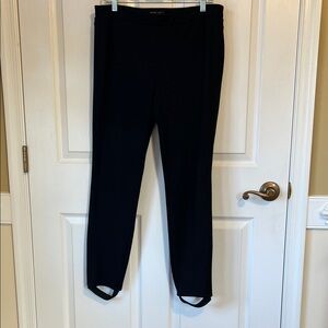 New York & Company Black Stirrup Leggings